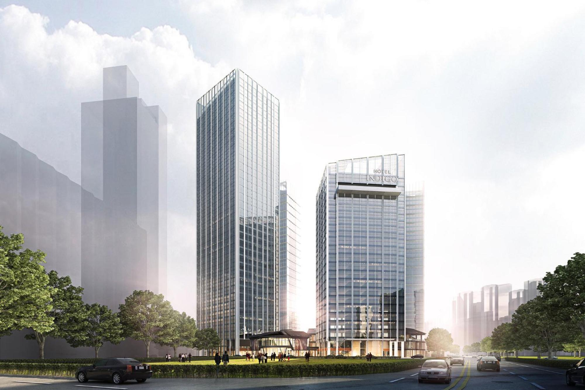 Hotel Indigo Changsha Meixi Lake Exteriér fotografie